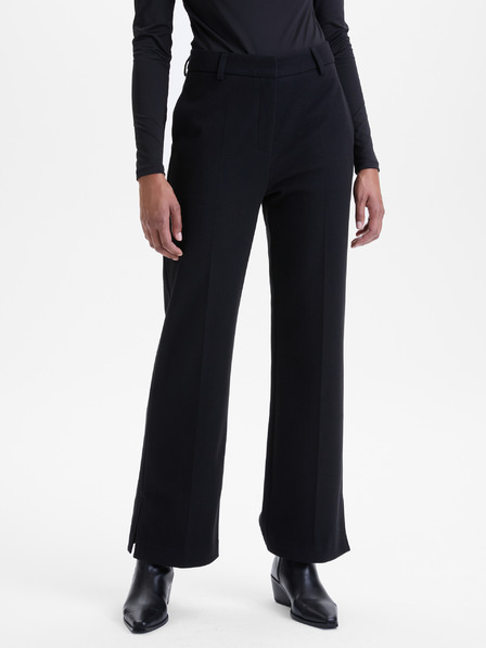 Orsay Čierne dámske rovné nohavice ORSAY