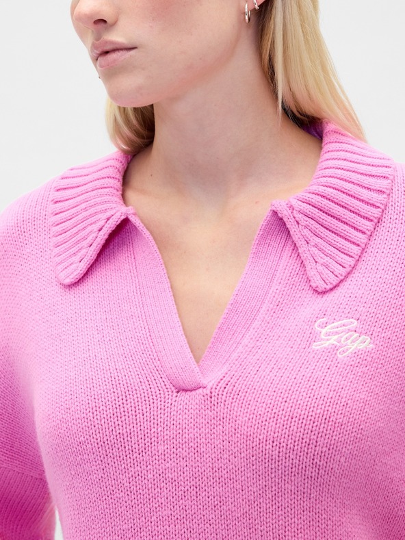 GAP Asymetrický svetr s příměsí vlny GAP