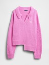 GAP Asymetrický svetr s příměsí vlny GAP
