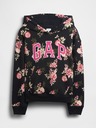 GAP Detská mikina s logom a fleece GAP