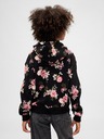 GAP Detská mikina s logom a fleece GAP