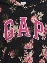 GAP Detská mikina s logom a fleece GAP