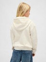 GAP Detská mikina s logom a fleece GAP