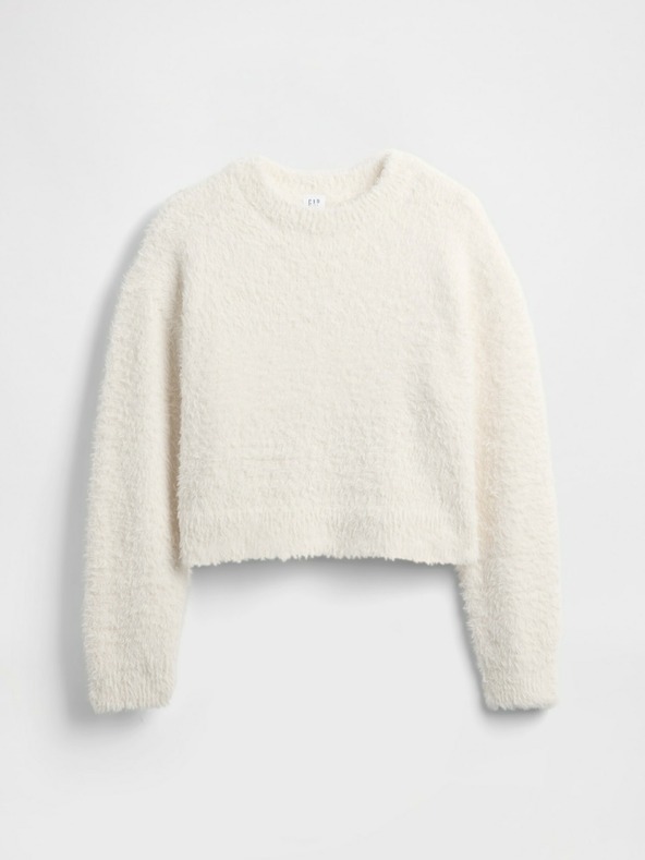 GAP Detský chlpatý sveter GAP