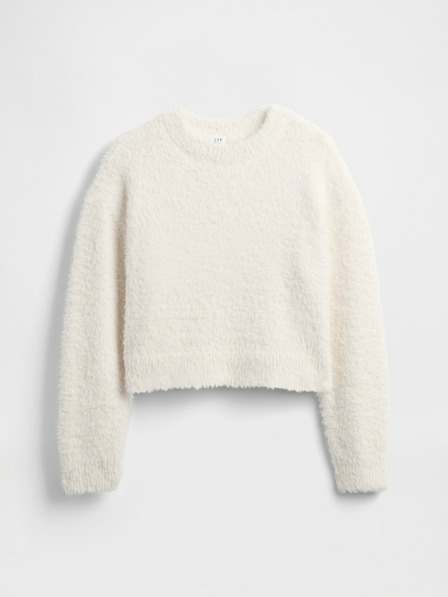 GAP Detský chlpatý sveter GAP