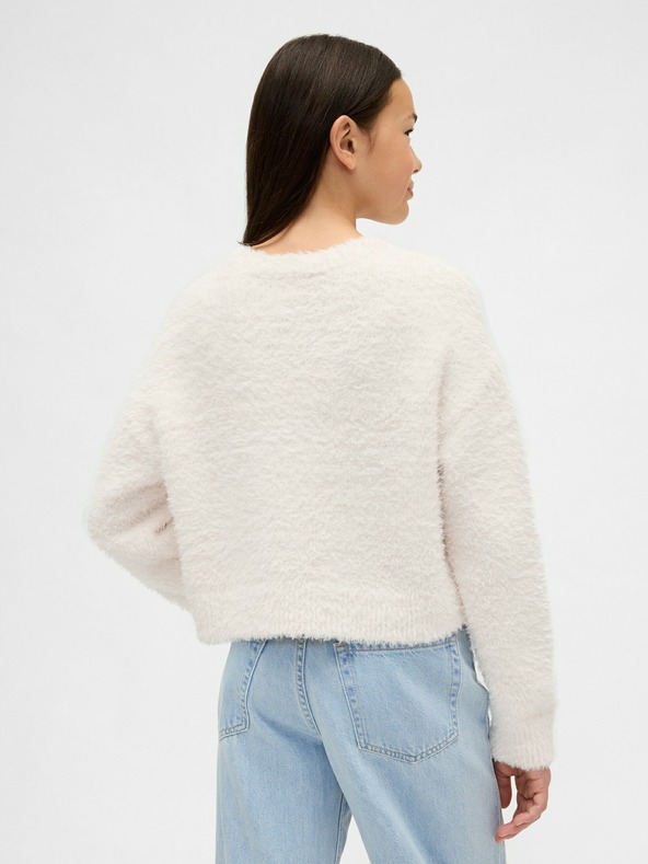 GAP Detský chlpatý sveter GAP