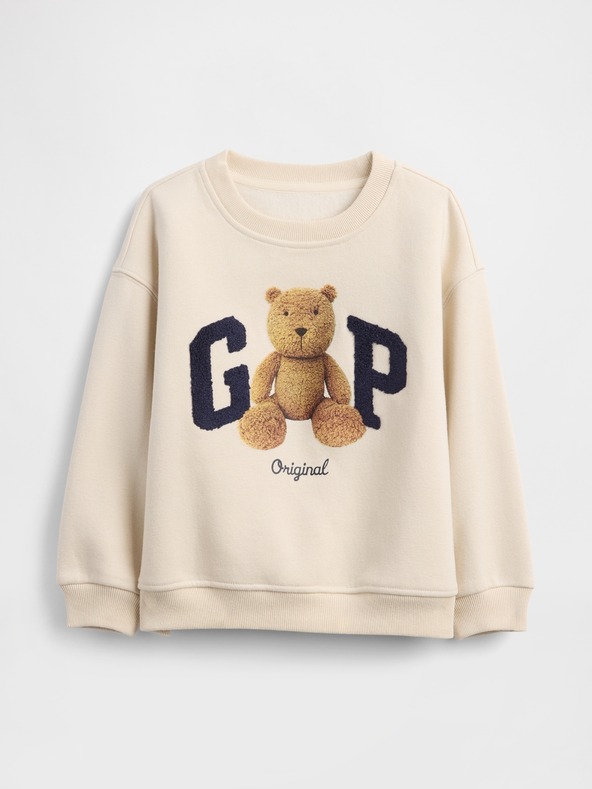 GAP Baby mikina VintageSoft Bear GAP
