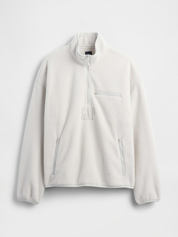 GAP Oversize sherpa mikina Arctic Fleece GAP