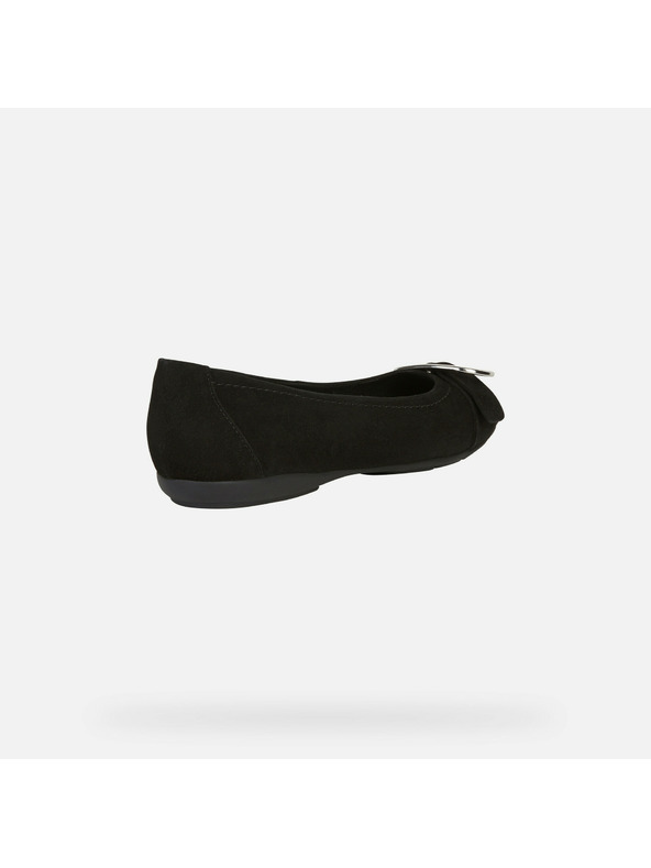 Geox Čierne dámske balerínky Geox Annytah