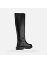 Geox Čierne dámske čižmy Geox Serilda