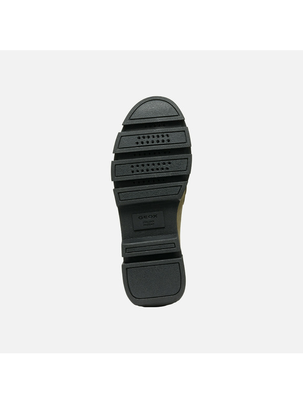 Geox Khaki dámske mokasíny Geox Vilde