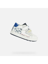 Geox Biele chlapčenské tenisky Geox Biglia Boy