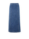 Orsay Modrá dámska džínsová sukňa ORSAY