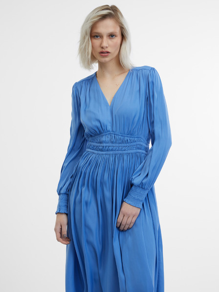 Orsay Modré dámske šaty ORSAY