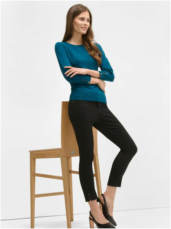 Orsay Čierne skinny fit džínsy ORSAY