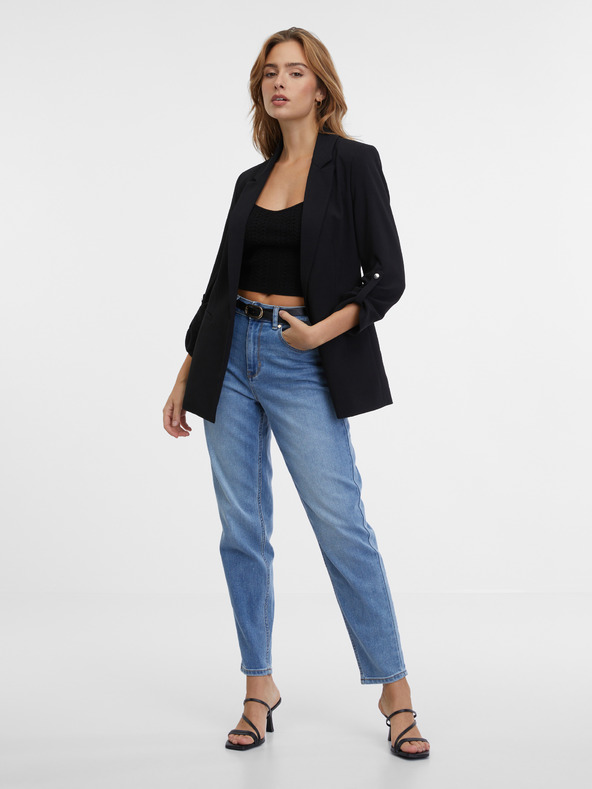 Orsay Čierne dámske sako ORSAY