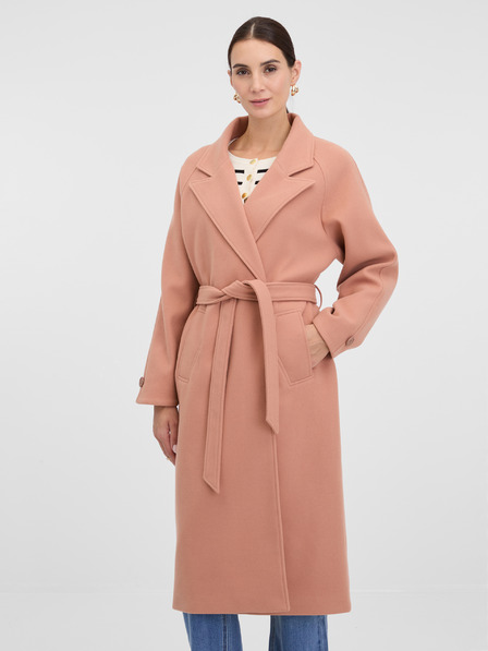 Orsay Béžový dámsky kabát ORSAY