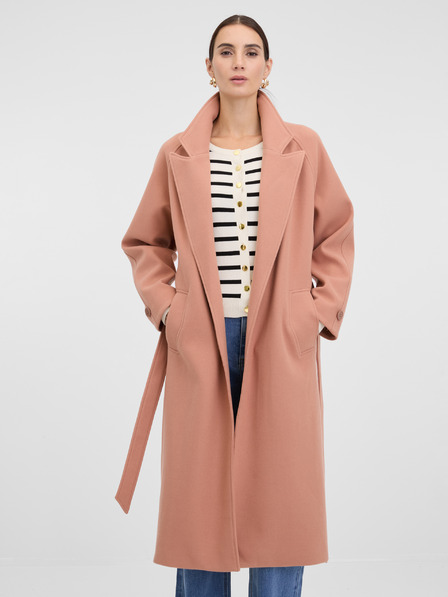 Orsay Béžový dámsky kabát ORSAY