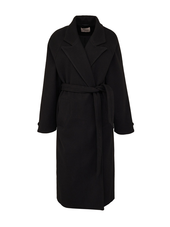 Orsay Čierny dámsky kabát ORSAY