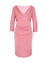 Orsay Svetloružové dámske šaty ku kolenám ORSAY