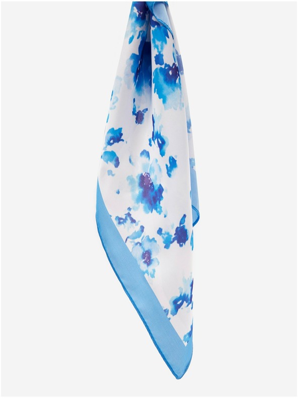 Orsay Modro-biely dámsky kvetovaný šatka ORSAY