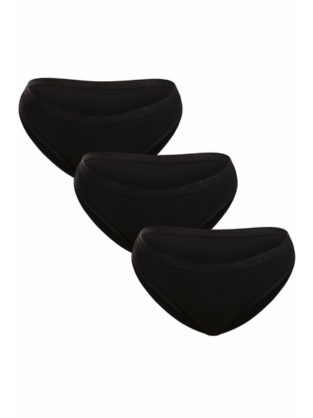 Pietro Filipi Set of three - women's panties Pietro Filipi black