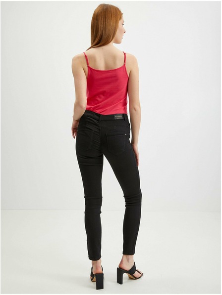 Orsay Tmavoružové dámske základné tielko ORSAY