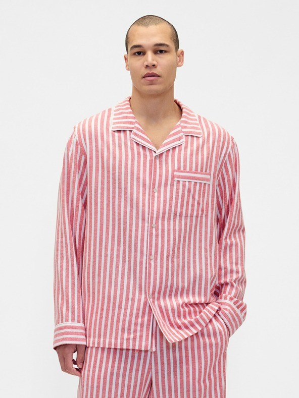 GAP Pyžamová flanelová košeľa GAP