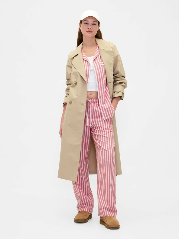 GAP Pyžamová flanelová košeľa GAP