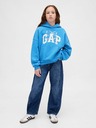 GAP Detská oversize mikina Logo VintageSoft GAP