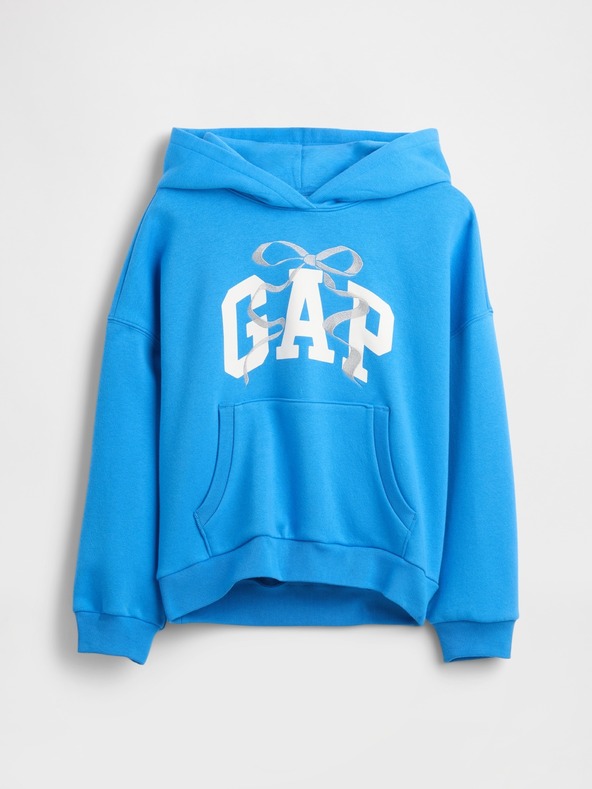 GAP Detská oversize mikina Logo VintageSoft GAP