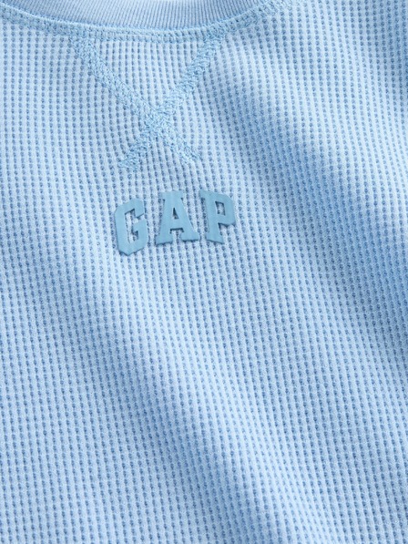 GAP Detské tričko s vaflovým vzorom GAP