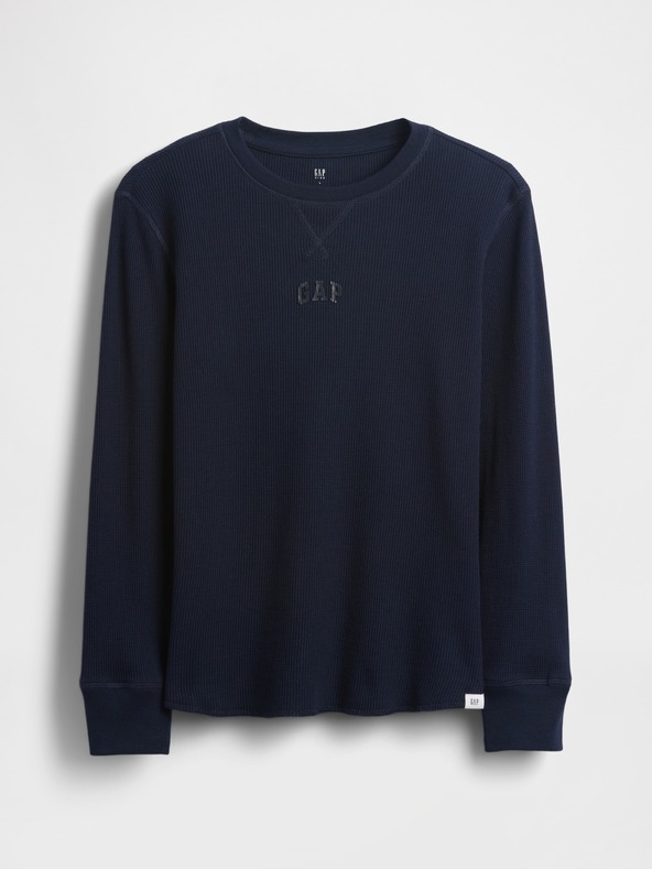 GAP Detské tričko s vaflovým vzorom GAP