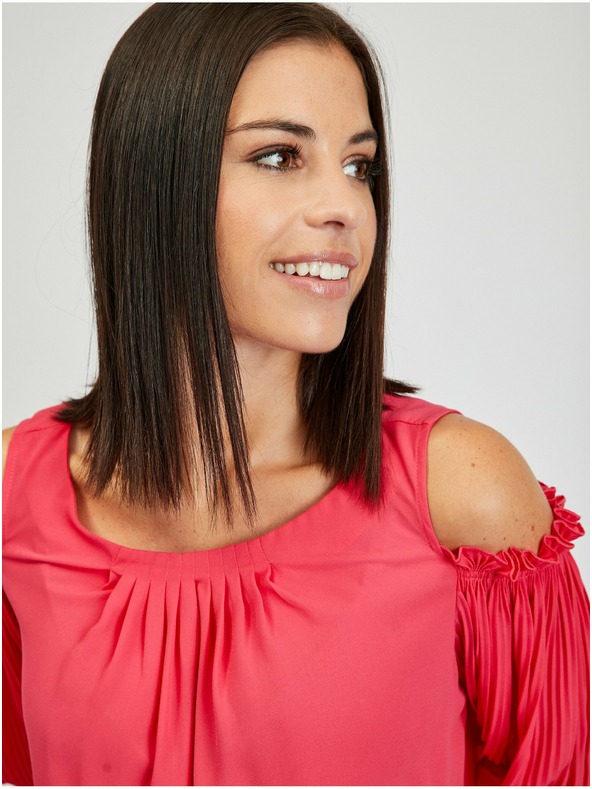 Orsay Tmavoružová dámska blúzka ORSAY