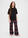 GAP Detský flanelový pyžamový set Unisex GAP