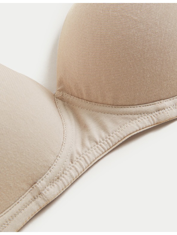 Marks & Spencer Súprava troch dámskych podprseniek s kosticami v béžovej, čiernej a bielej farbe Marks & Spencer