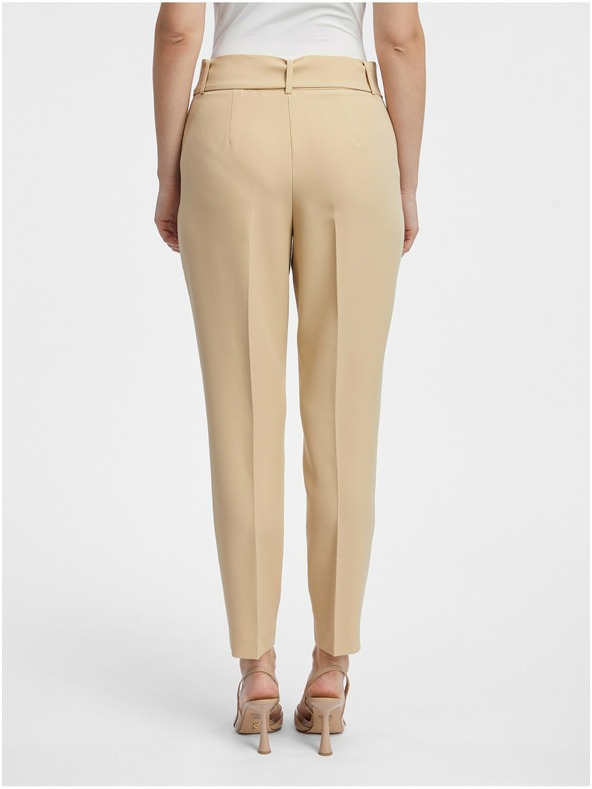 Orsay Béžové dámske nohavice ORSAY