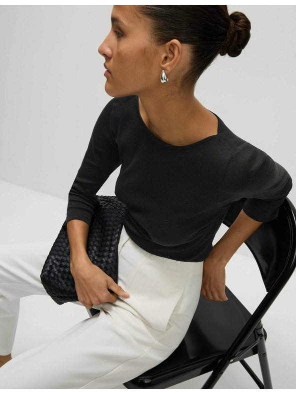 Marks & Spencer Čierne dámske tričko Marks & Spencer