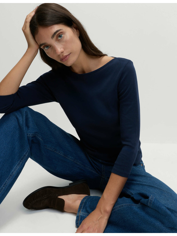 Marks & Spencer Marks & Spencer Tmavomodré dámske tričko