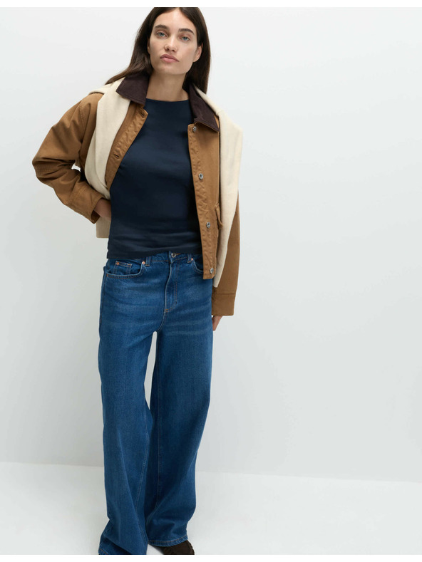 Marks & Spencer Marks & Spencer Tmavomodré dámske tričko