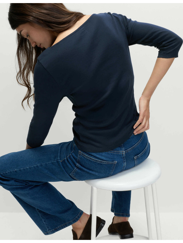 Marks & Spencer Marks & Spencer Tmavomodré dámske tričko