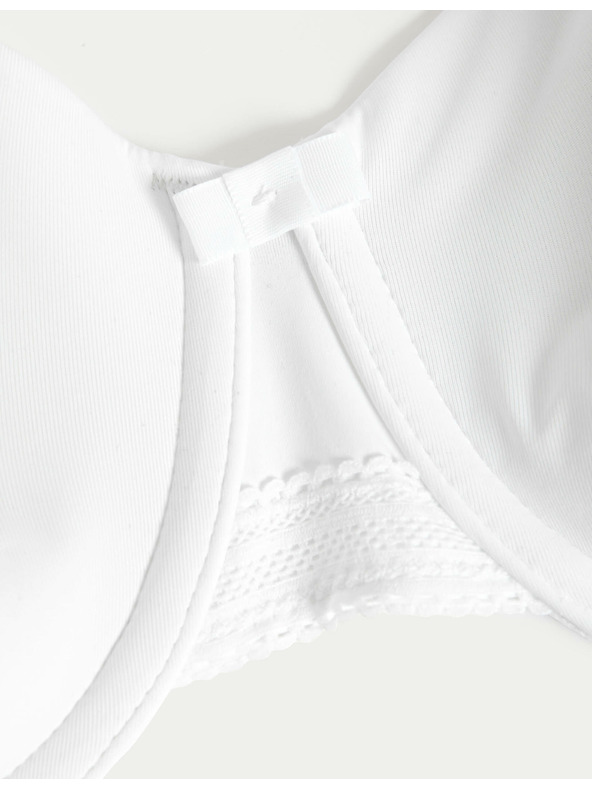 Marks & Spencer Podprsenka s kosticami a plnými košíčkami, veľ. A-E Marks & Spencer biela