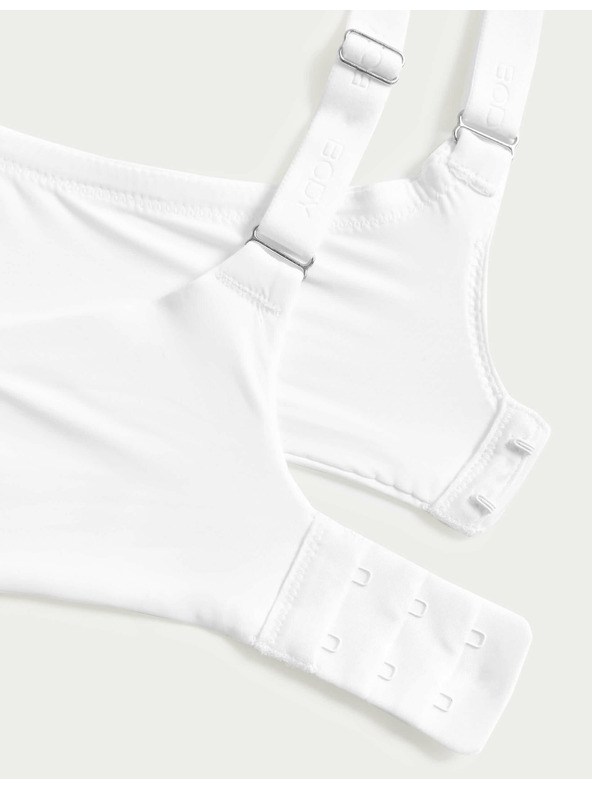 Marks & Spencer Podprsenka s kosticami a plnými košíčkami, veľ. A-E Marks & Spencer biela