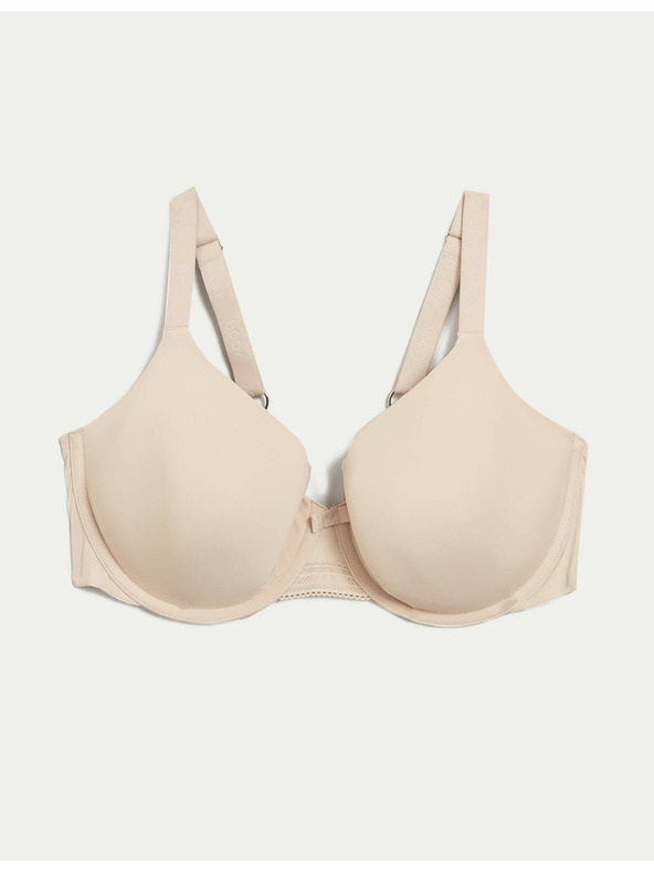 Marks & Spencer Podprsenka s kosticami a plnými košíčkami, veľ. A-E Marks & Spencer béžová