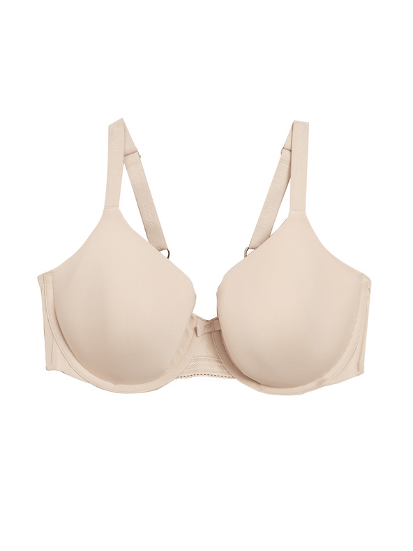 Marks & Spencer Podprsenka s kosticami a plnými košíčkami, veľ. A-E Marks & Spencer béžová