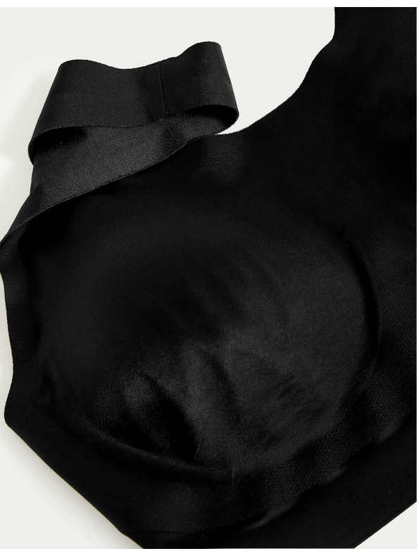 Marks & Spencer Čierna dámska podprsenka s kosticami Marks & Spencer