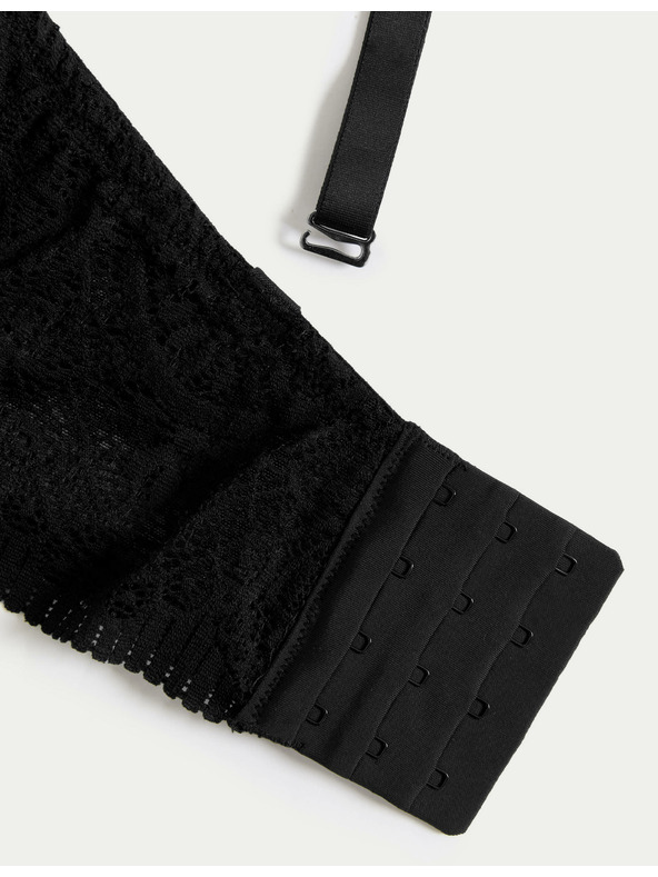 Marks & Spencer Čierna dámska podprsenka s kosticami Marks & Spencer