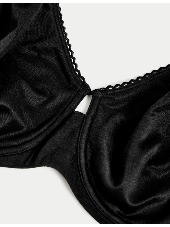 Marks & Spencer Čierna dámska sťahujúca podprsenka s technológiou Cool Comfort™ Marks & Spencer