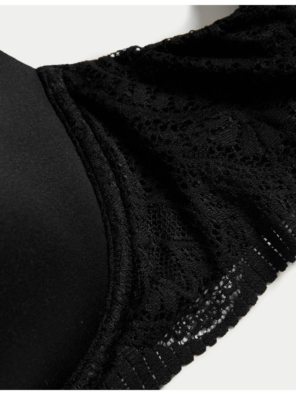 Marks & Spencer Čierna dámska hladká podprsenka Body Soft™ Marks & Spencer