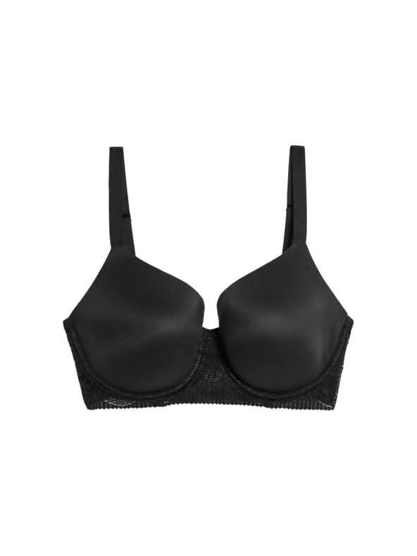 Marks & Spencer Čierna dámska hladká podprsenka Body Soft™ Marks & Spencer
